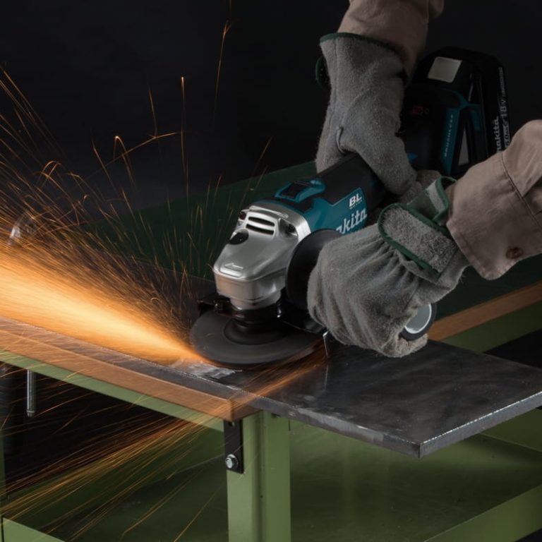 Máy Mài Góc Dùng Pin 18v Makita DGA506RTE(BL)