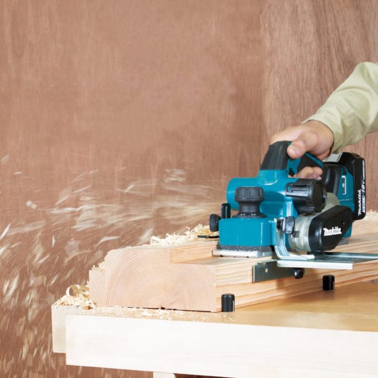 Máy bào dùng pin 18v Makita DKP181ZU(BL/Thân Máy)