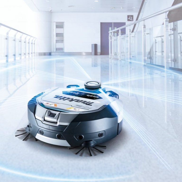 Máy hút bụi ROBOT dùng PIN 18v Makita DRC300Z(BL)(Thân Máy)