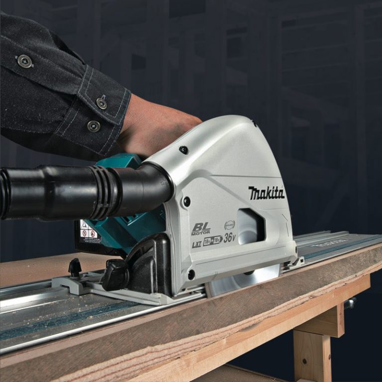 Máy cưa đĩa dùng pin 18Vx2 Makita DSP600Z(165MM/BL/Thân Máy)