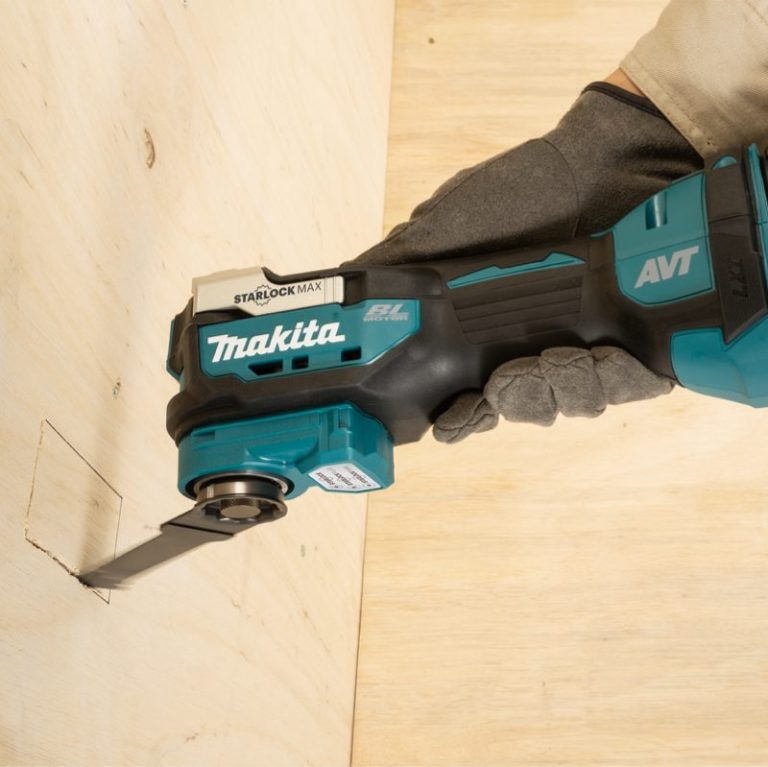 Máy đa năng dùng pin 18v Makita DTM52RTJX2(BL)