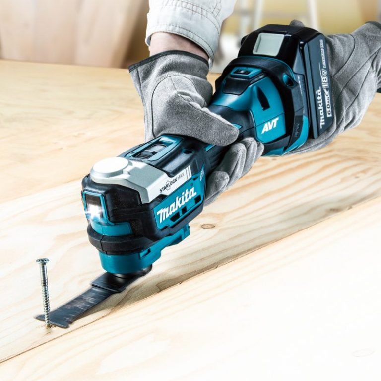 Máy đa năng dùng pin 18v Makita DTM52RTJX1(BL)