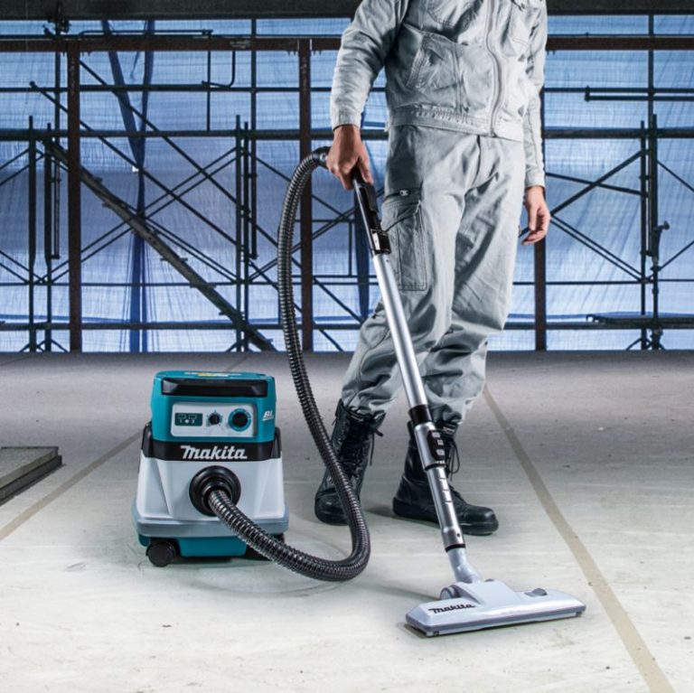 Máy hút bụi khô và ướt dùng pin 18Vx2 Makita DVC865LZX2(BL/Thân Máy)