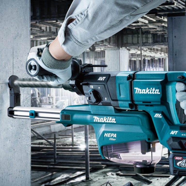 Máy Khoan Bê Tông Dùng Pin 40v Makita HR007GM201(BL)