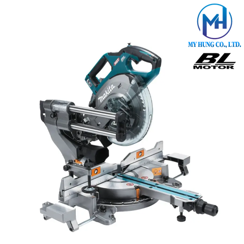 Máy cưa đa góc trượt dùng pin 40v Makita LS002GZ(216MM/AWS/BL)(Thân Máy)