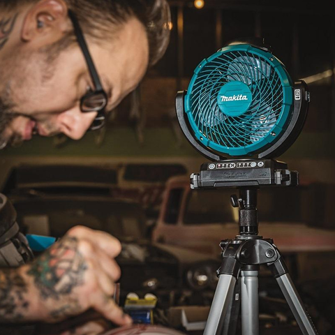 QUẠT DÙNG PIN VÀ ĐIỆN (18V/14.4V/AC) MAKITA DCF102Z(Thân Máy)