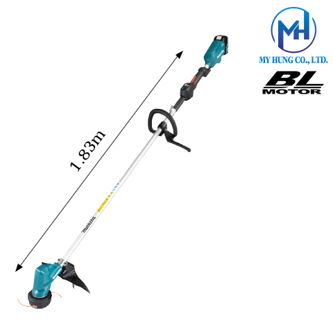 Máy cắt cỏ dùng pin 18v Makita DUR190LRT1(BL)