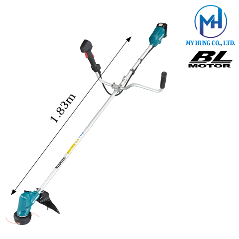Máy cắt cỏ dùng pin 18v Makita DUR190URT1(BL)