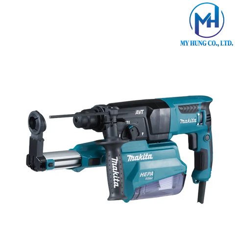 Máy khoan đa năng với hệ thống hút bụi Makita HR2651