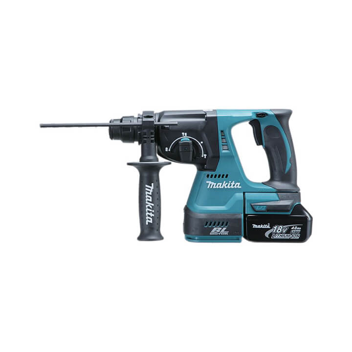 Bộ sản phẩm dùng pin 18v Makita DLX2425TX1(DDF484＋DHR242)