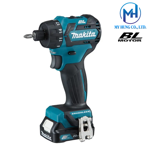 Máy Khoan Và Vặn Vít Dùng Pin 12v Makita DF032DSAE(BL)