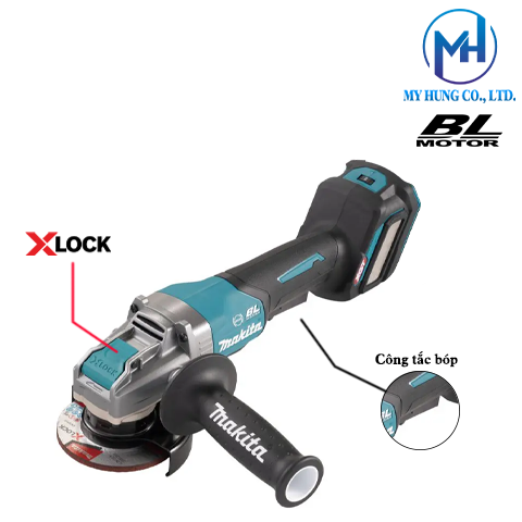 Máy Mài Góc Dùng Pin 40v Makita GA042GZ(Thân Máy)(BL/XLOCK)