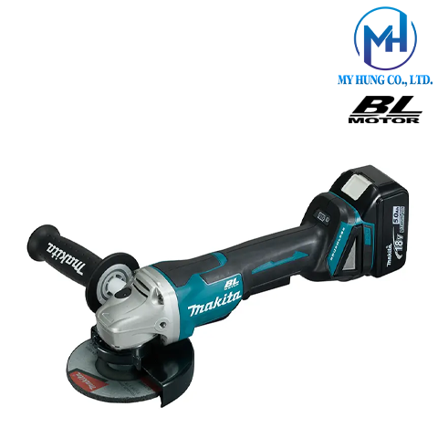 Máy Mài Góc Dùng Pin 18v Makita DGA508RTE(BL)