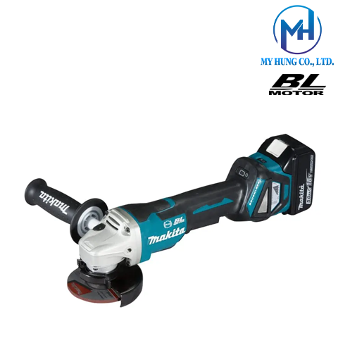 Máy Mài Góc Dùng Pin 18v Makita DGA418RTE(BL)