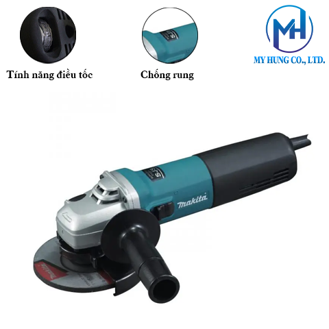 Máy Mài Góc Makita 9565CVR(125MM/1400W/CÔNG TẮC TRƯỢT)