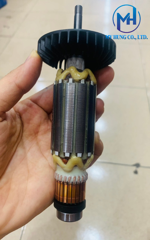 Rotor dùng cho máy mài 9553B và 9553NB chính hãng Makita