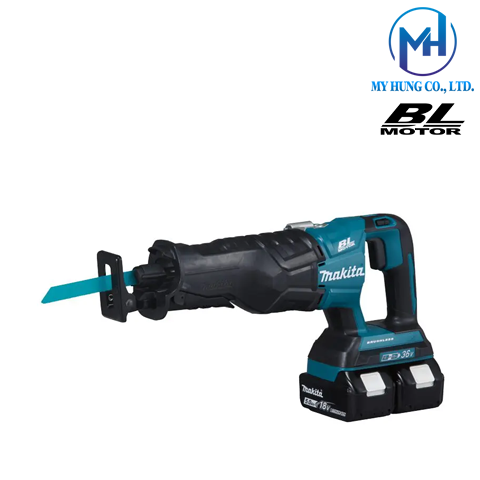 Máy cưa kiếm dùng pin 18Vx2 Makita DJR360RT2(BL)