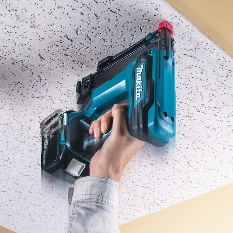 Máy bắn đinh ghim dùng pin 18v Makita DST421ZK(Thân Máy)