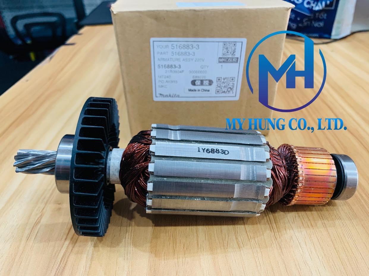 Rotor dùng cho máy cắt sắt 350mm MT240 mã 516883-3 chính hãng Makita.