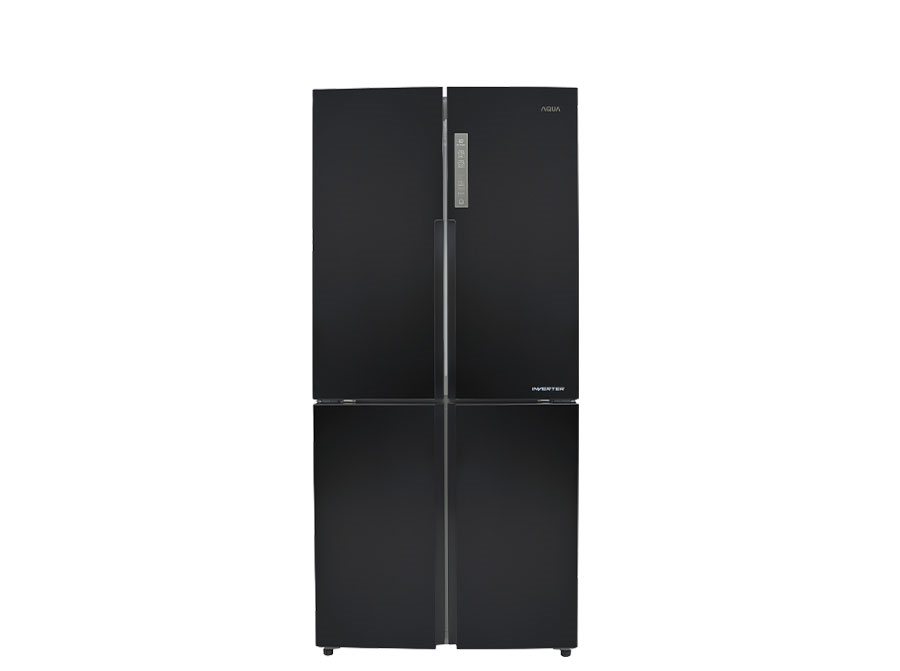 Tủ lạnh Aqua 4 cánh 511L Inverter Đen AQR-M525XA(FB) 