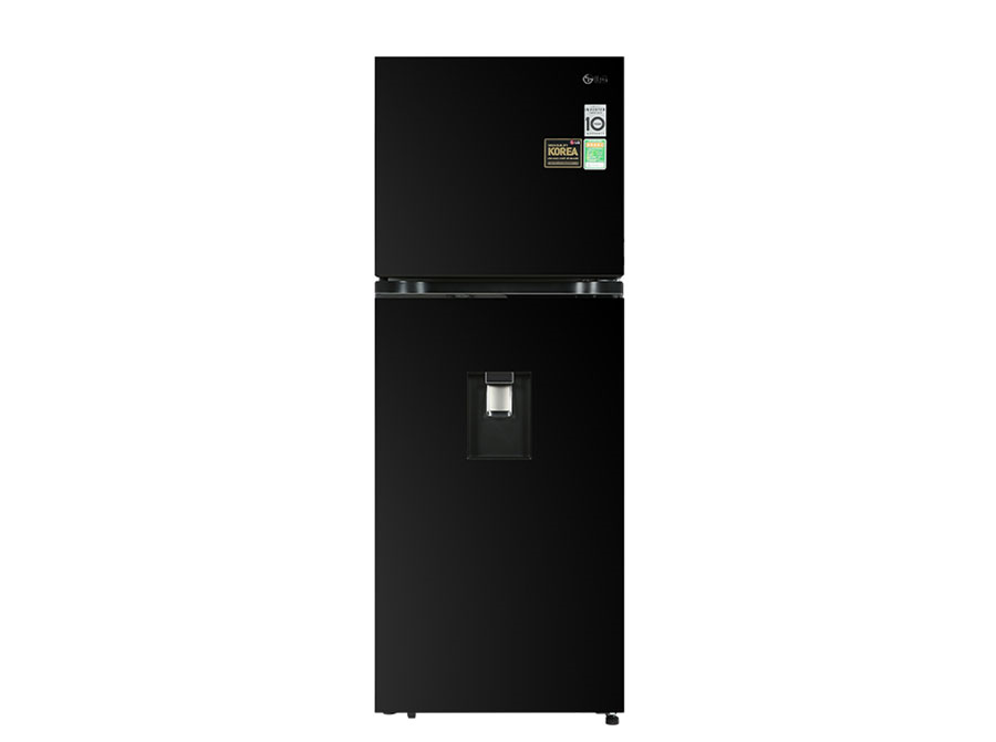 Tủ lạnh LG 2 cánh - Ngăn đá trên 374L Inverter Đen GN-D372BL