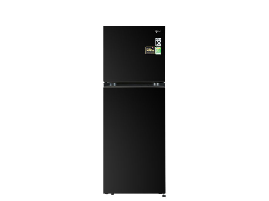 Tủ lạnh LG 2 cánh - Ngăn đá trên 315L Inverter Đen GN-M312BL