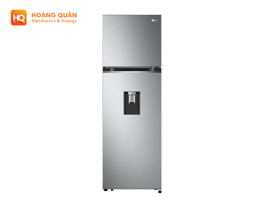 Tủ lạnh LG 2 cánh - Ngăn đá trên 264L Inverter Bạc GV-D262PS