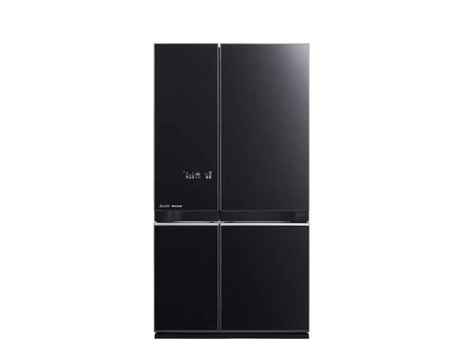 Tủ lạnh Mitsubishi 4 cánh 635L Inverter Đen ánh kim (GBK) MR-L78EN-GBK