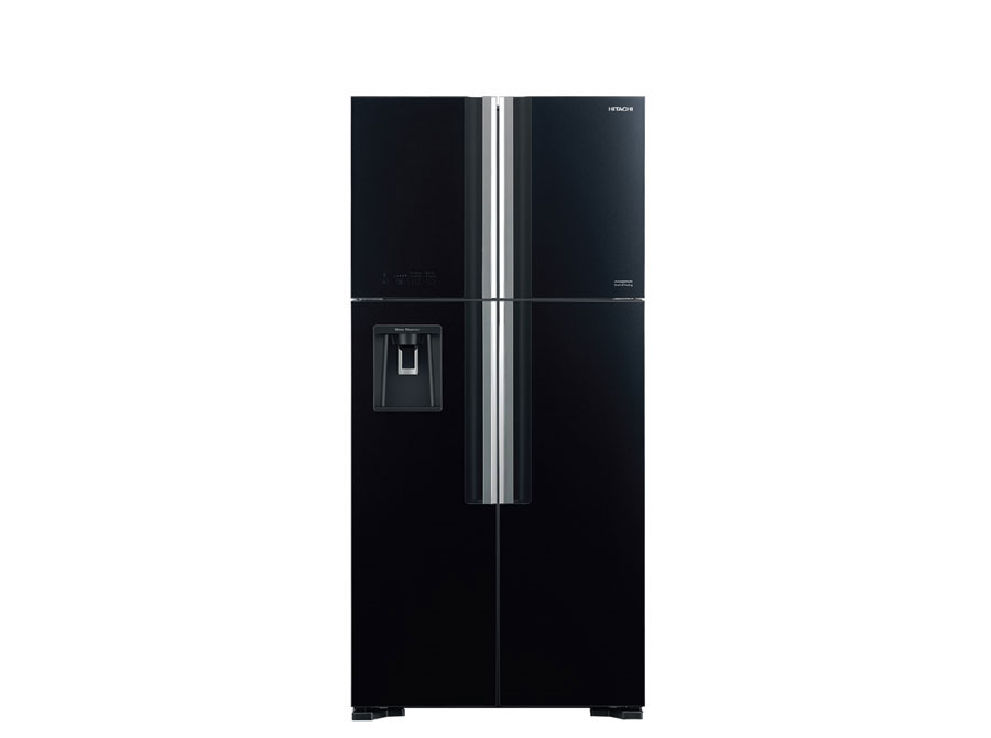 Tủ lạnh Hitachi 4 cánh 540L Inverter Đen/Nâu R-FW690PGV7X(GBK)