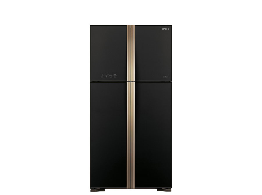 Tủ lạnh Hitachi 4 cánh 509L Inverter Đen mặt gương R-FW650PGV8(GBK)