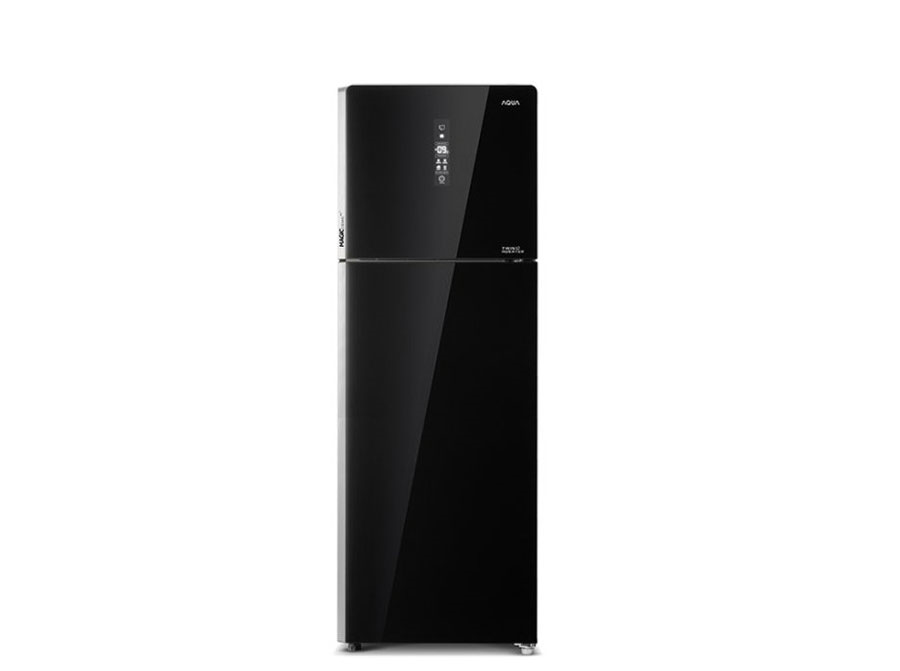 Tủ lạnh Aqua 2 cánh - Ngăn đá trên 312L Inverter Đen AQR-T359MA(GB)