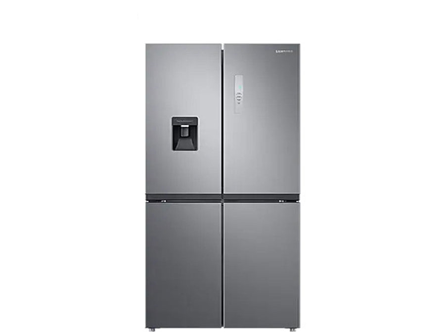Tủ lạnh Samsung 4 cánh 448L Inverter Bạc/Thép không gỉ RF48A4010M9/SV