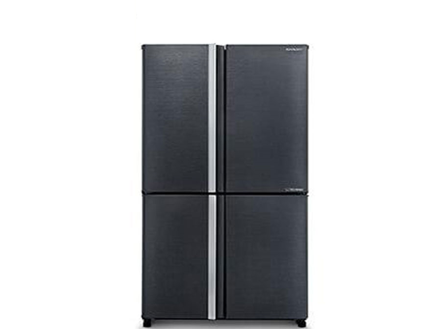 Tủ lạnh Sharp 4 cánh 572L Inverter Xám Đen SJ-FX640V-SL