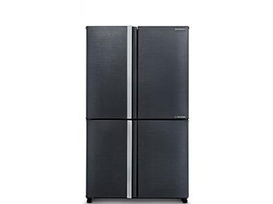 Tủ lạnh Sharp 4 cánh 525L Inverter Xám Đen SJ-FX600V-SL