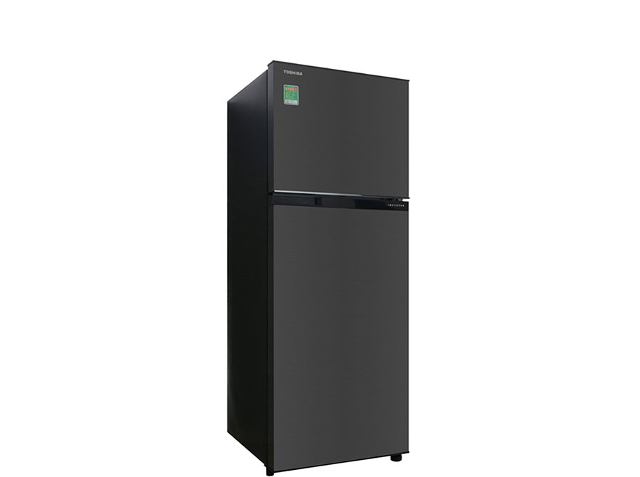 Tủ lạnh Toshiba 2 cánh - Ngăn đá trên 253L Inverter Đen GR-B31VU(SK)