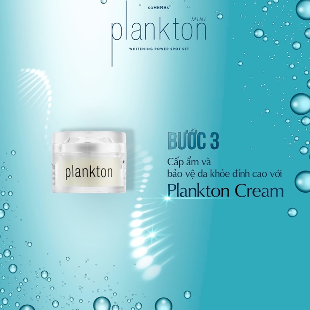 Combo Plankton Mini Soherbs Dưỡng Da Cấp Ẩm Giảm Nám