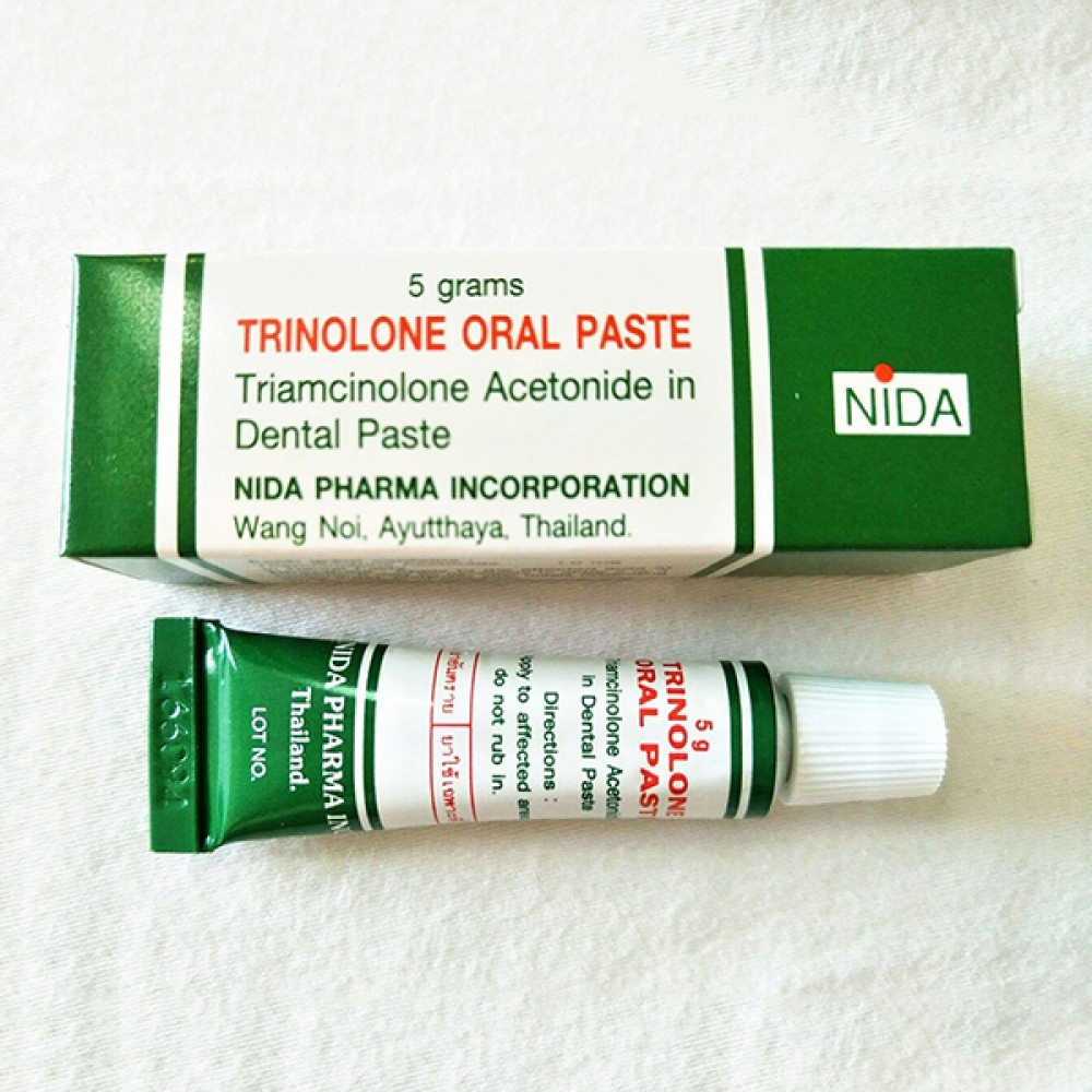 Kem Bôi Nhiệt Miệng Trinolone Oral Paste Thái Lan 5gr