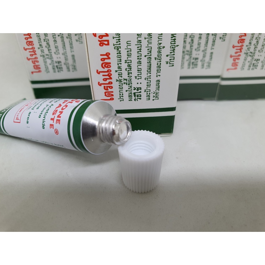 Kem Bôi Nhiệt Miệng Trinolone Oral Paste Thái Lan 5gr
