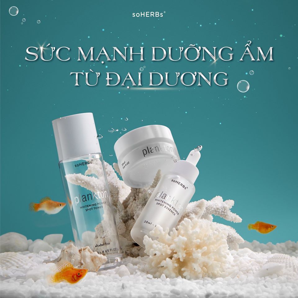 Nước Hoa Hồng Cân Bằng Dưỡng Ẩm soHERbs Plankton TONER 120ml