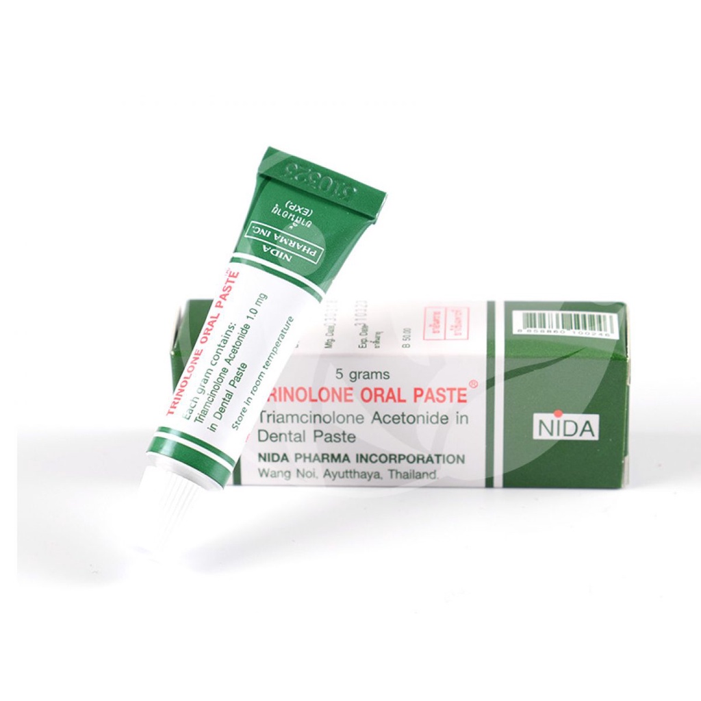Kem Bôi Nhiệt Miệng Trinolone Oral Paste Thái Lan 5gr