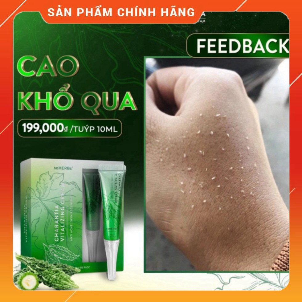 Cao Khổ Qua Dành Cho Da Mụn soHERBs 10ml