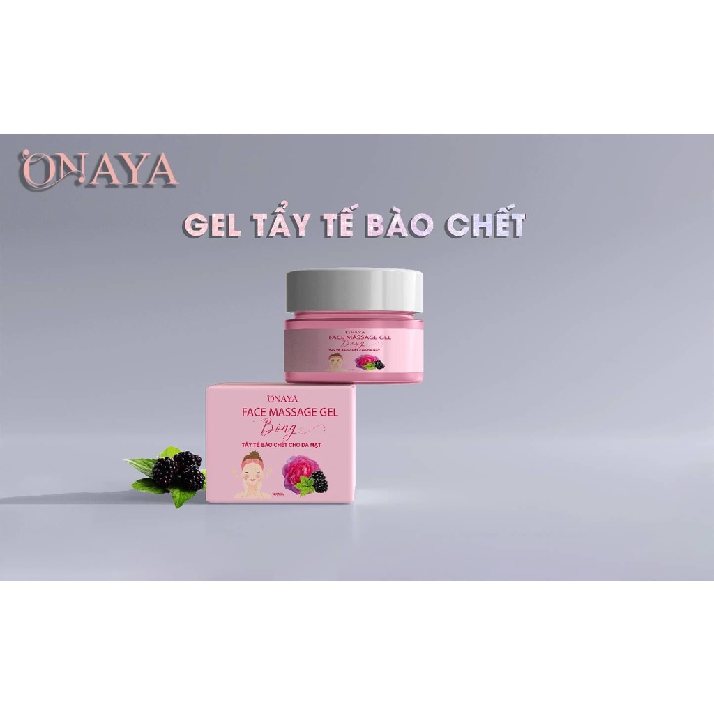 Gel Tẩy Tế Bào Chết Face Bông ONAYA 50gr