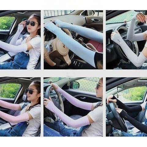 Đôi găng tay chống nắng xỏ ngón Aqua X