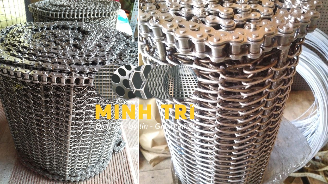 Băng tải lưới chịu nhiệt Ứng dụng, thiết kế và cách sử dụng