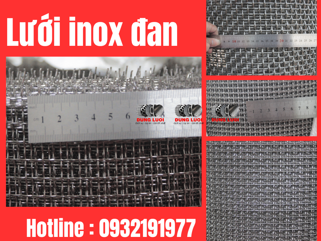Các loại lưới inox Đặc tính, ứng dụng và lựa chọn