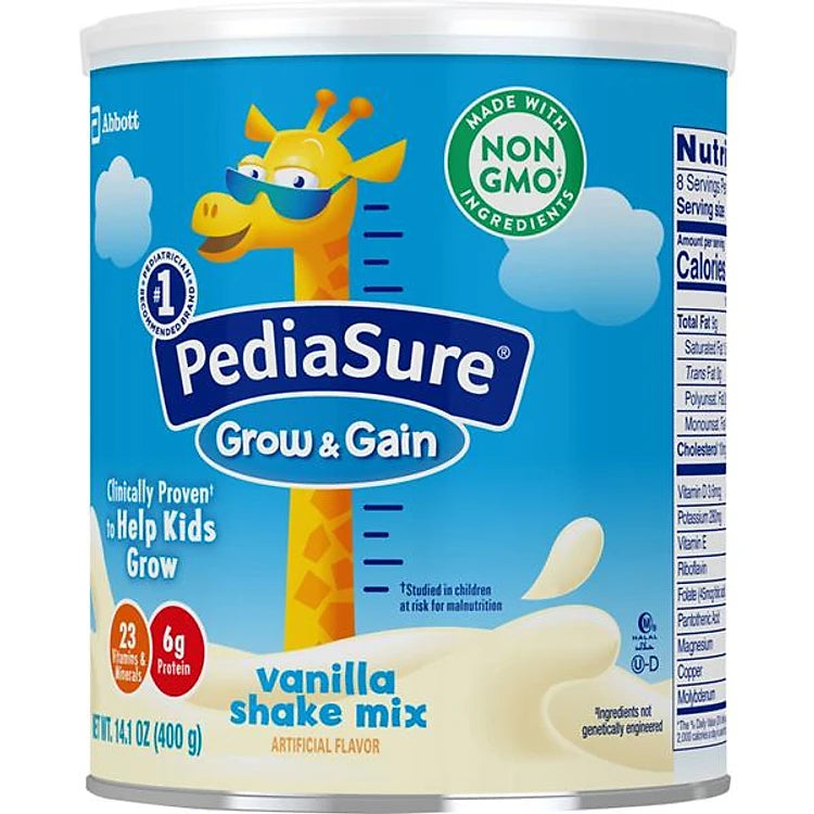 Sữa Pediasure Grow & Gain Mỹ vị vani 400g (trên 2 tuổi)