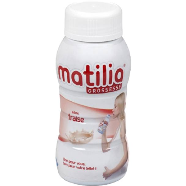 Sữa bầu Matilia vị Vani, Sôcôla, dâu (Lốc 4 hộp)