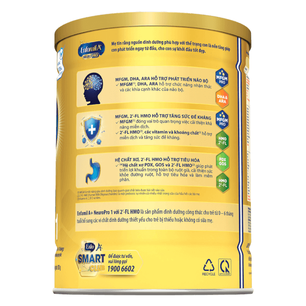Sữa Enfamil A+ NeuroPro 1 830g (0-6 tháng)