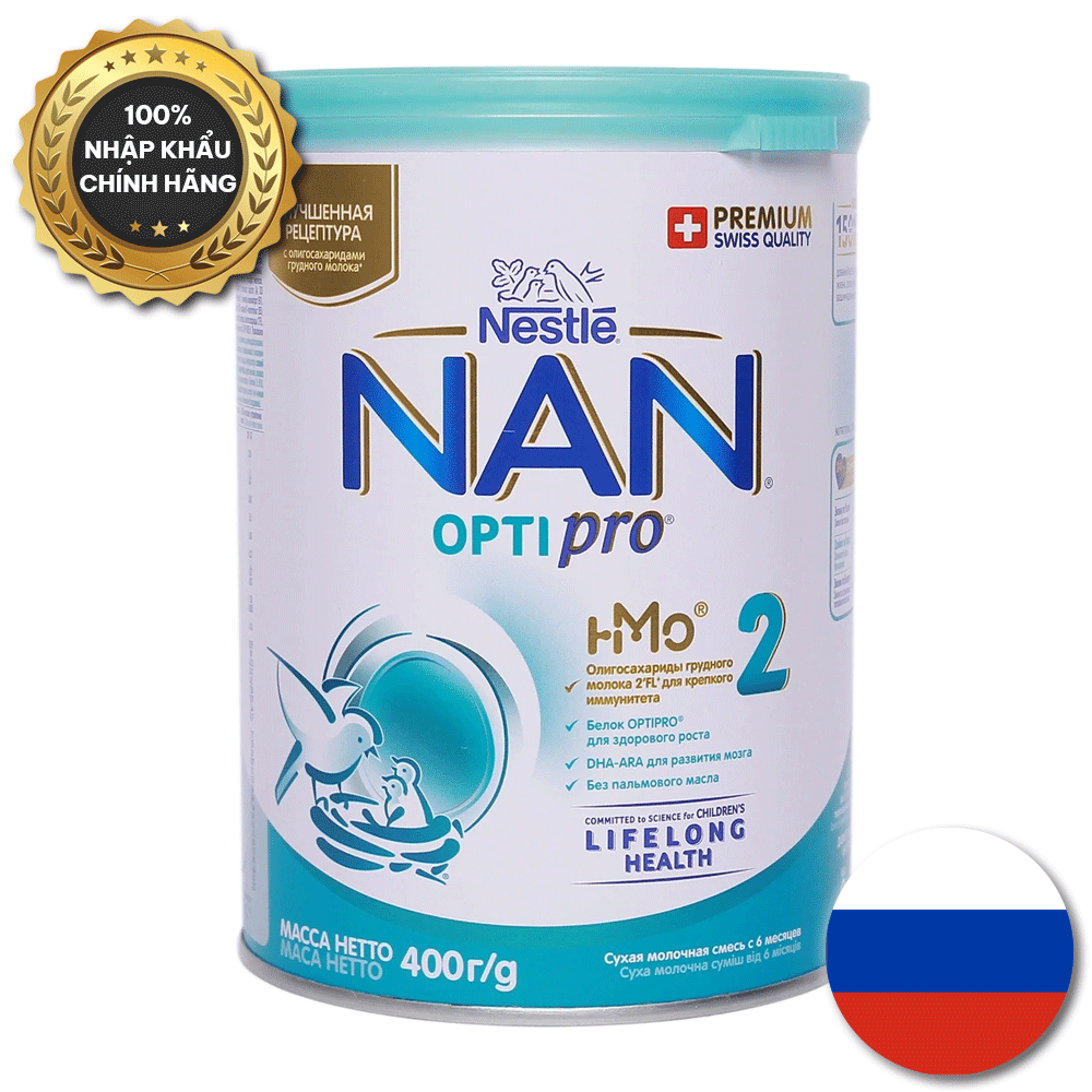 Sữa Nan Nga số 2 400g (6 - 12 tháng)