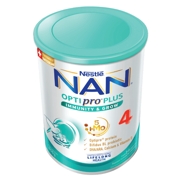 Sữa Nan Optipro Plus 5HMO 4 850g (2-6 tuổi)